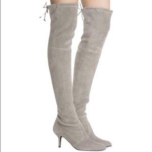 NWT STUART WEITZMAN Tiemodel Suede OTK TOPO Boots